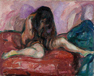 Weeping Nude, 1913-14, Edvard Munch