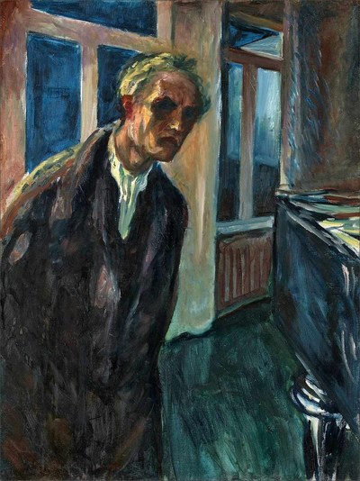 The Night Wanderer, 1924, Edvard Munch