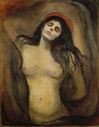 Madonna, 1894, Edvard Munch